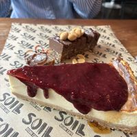 Cheesecake   at SOIL Vegan Cafe - West in Amsterdam