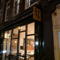 Outside at SOIL Vegan Cafe - West in Amsterdam