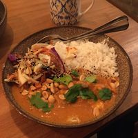 Peanut bowl  at SOIL Vegan Cafe - West in Amsterdam