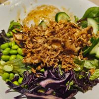 Veganuary Bowl (too much rice) #Veganuary at Dean & David in Trier