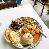 Thali at Aux Vivres - Westmount in Montreal