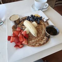 Pancakes  at Aux Vivres - Westmount in Montreal