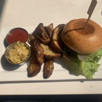 The aux vivres burger  at Aux Vivres - Westmount in Montreal