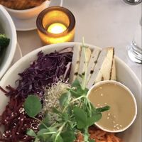 Dragon bowl at Aux Vivres - Westmount in Montreal