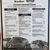 Menu 1 at Mam's Best in Key West