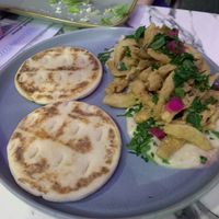 Fish tacos  at Mina Maria in Newtown