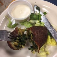 veg kibbie. This was my least favorite. Was OK at Layla's Falafel in Fairfield