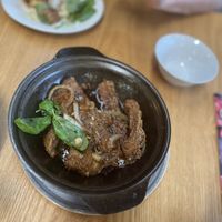 Puffed tofu sheets, delicious!  at Formosa in Ashburton