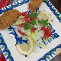 The spinach croquettes! at El Piano in Granada