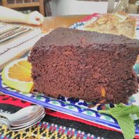 Chocolate brownie: doorstep edition at El Piano in Granada