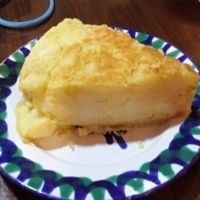 spanish omelet vegan ";tortilla de patatas";  at El Piano in Granada