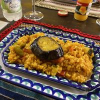 Rice of the day  at El Piano in Granada