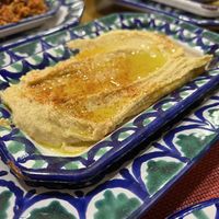Delicious hummus 💛  at El Piano in Granada