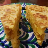 Tortilla de patatas at El Piano in Granada