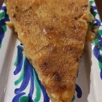 Quiche de cebollas at El Piano in Granada