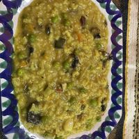 Mushroom risotto   at El Piano in Granada