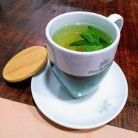 Mint tea at El Piano in Granada