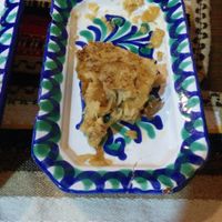 Caramelized onions quiche at El Piano in Granada