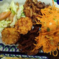 Fritter medley at El Piano in Granada