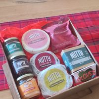Their Christmas pack in 2020 at Nutty Artisan Cheeses in Cadiz
