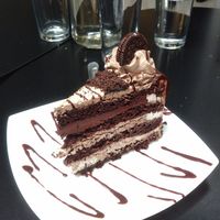 Cookies n cream cake at Gia Vegan Pastries in San Pedro