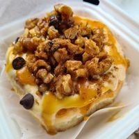 Canela roll at Gia Vegan Pastries in San Pedro