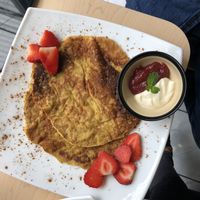 Chorreadas Ticas  at Gia Vegan Pastries in San Pedro