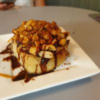 cinnamon roll at Gia Vegan Pastries in San Pedro