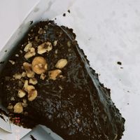 torta de chocolate com avelã   at Paprica Vegan in Curitiba