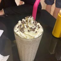 Milkshake de flocos! at Paprica Vegan in Curitiba