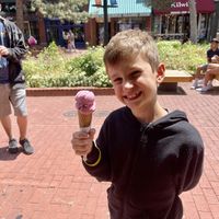 Strawberry is amazing!! at Gelato Boy - Pear in Boulder