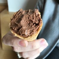 Couldn’t stop eating to take pic at Gelato Boy - Pear in Boulder