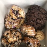 Muffins, scones, cookies and truffles   at Celebrated in Richmond