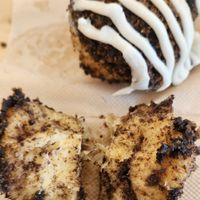 Oreo Monkey Bread Muffins, I cut the top off. at Celebrated in Richmond