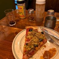 This is so delicious! I love spicy sauce and they have it all!!!❤️😁🙏🏻☮️🌎  at World Pizza in Seattle