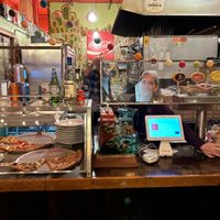   at World Pizza in Seattle