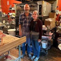   at World Pizza in Seattle