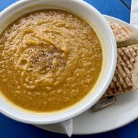 Soup  at Finleys Cafe in Wareham