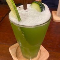 cucumber juice - amazing   at Dara Kitchen in Koh Samui
