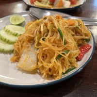 vegan Pad Thai   at Dara Kitchen in Koh Samui