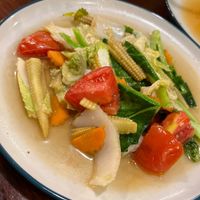 stir fried vegetables 🥕   at Dara Kitchen in Koh Samui