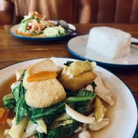 Fried Vegetable Tofu  at Dara Kitchen in Koh Samui