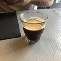 coffee   at VG in Corsica