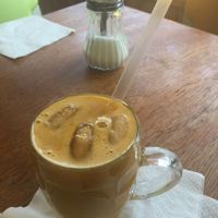 Carrot and ginger juice - very fresh and tasty at Juicy Shakes in Bournemouth