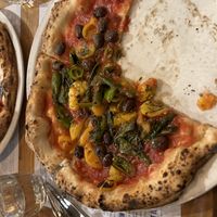 There vegan special of the day  at Paesano Pizza in Glasgow