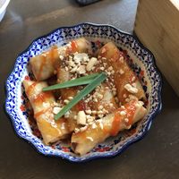Spring rolls  at Hi Thai in Daegu