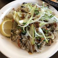 Basil rice  at Hi Thai in Daegu