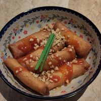 Spring rolls at Hi Thai in Daegu