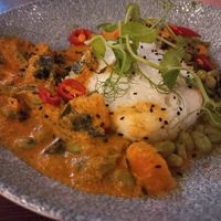 Penang curry at The Harrow Inn in Warlingham