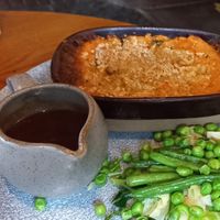 Puy lenil cottage pie at The Harrow Inn in Warlingham